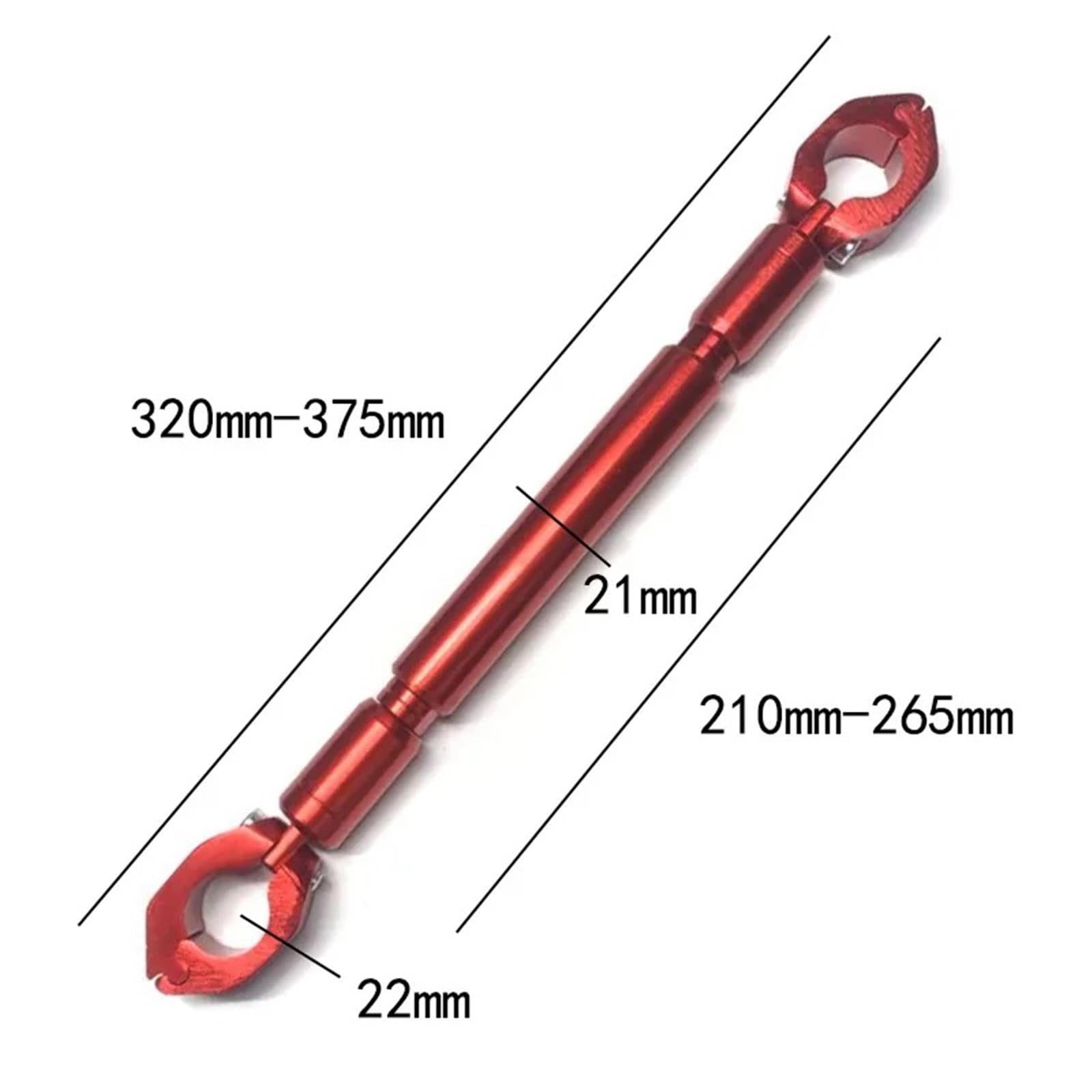 Barra De Equilibrio Para Motocicleta Para Locin VOGE DS525X DS 525X DS525 X 525DSX 525 DSX 525-DSX, Manillar Transversal (Color : NEGRO, Tamaño : 1)