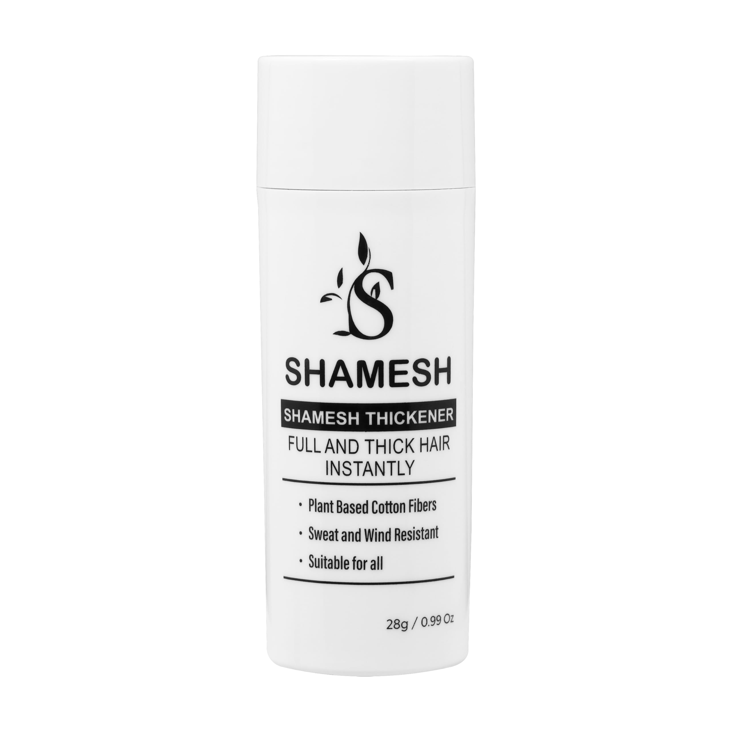 Shamesh Thickener Hair Fiber Black 28g For Thin & Fine Hair | Hair Building Fiber To Make Thicker Hair Instantly | Hair Thickening Fibre Spray For Men & Women | Concealer (Black)-image-16