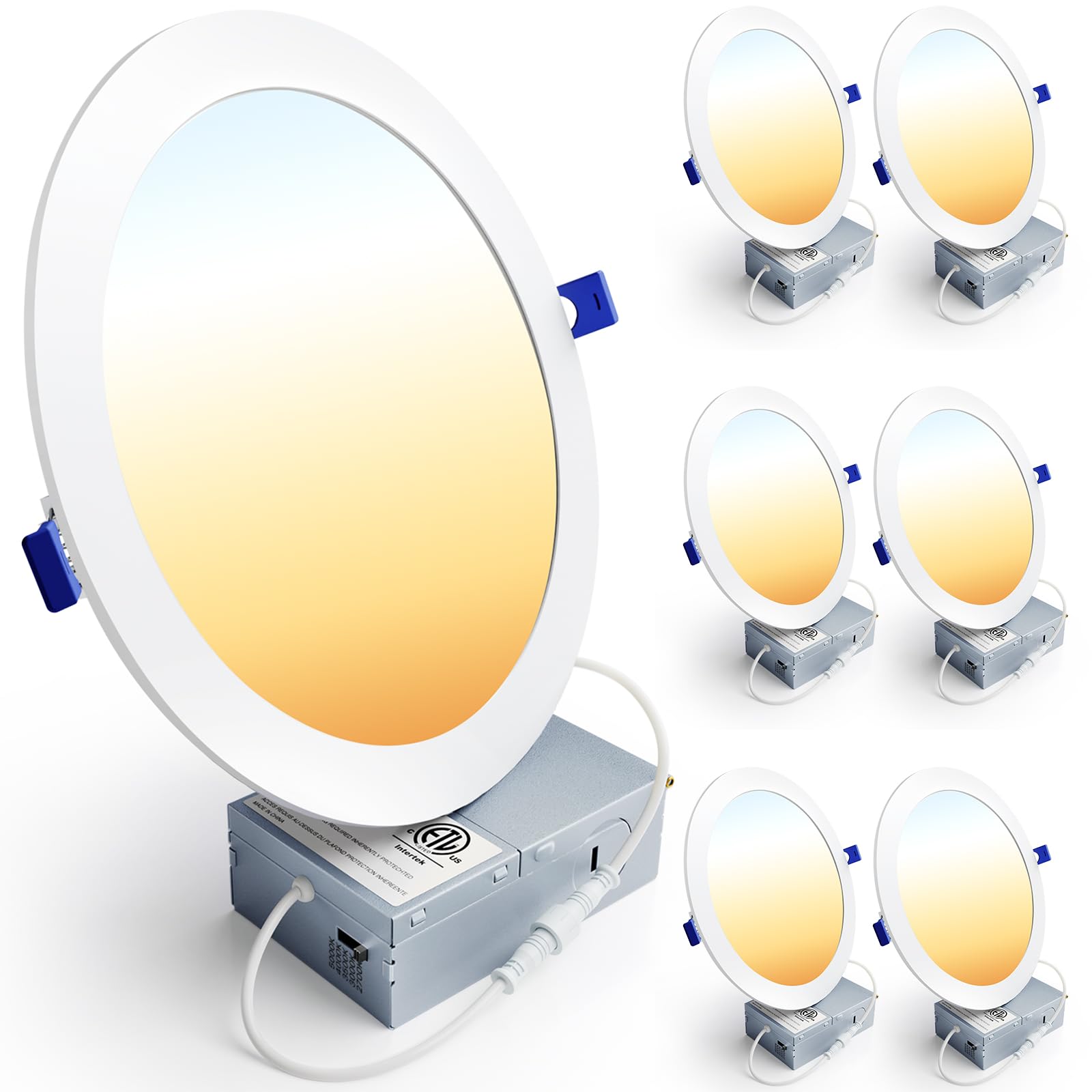Ensenior 4 Inch Dimmable LED Recessed Lights -13