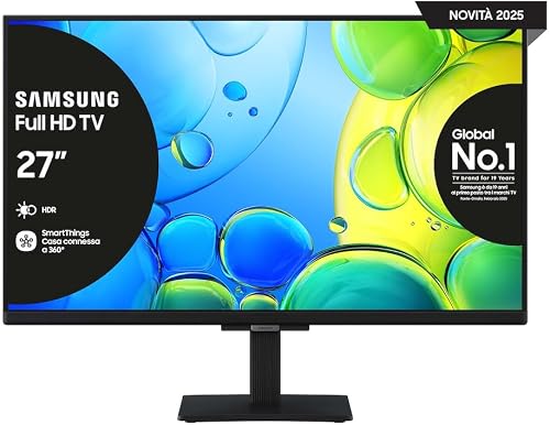TV LED 27"FHD DVBT2/S2 SMART TIZEN [version Italienne] 