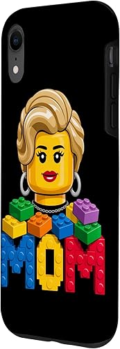 Miniatura 2 de Family Mom Master Builder Building Bricks Blocks Mothers Day Case for iPhone XR