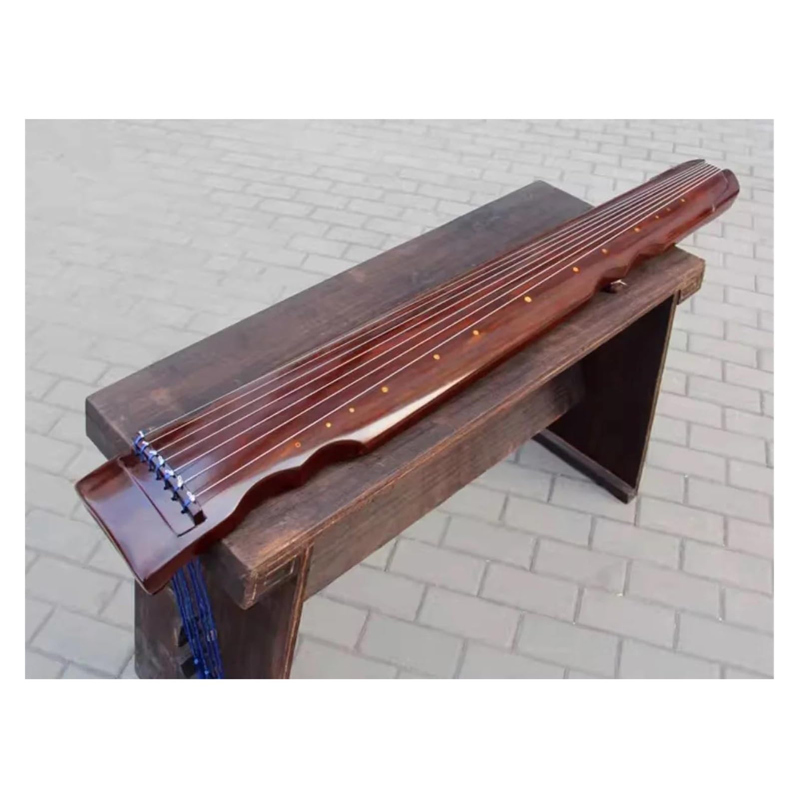 Tradycyjny Instrument Muzyczny Guqin Cytra Siedmiostrunowa Guqin To Tradycyjny Instrument Odpowiedni Dla Początkujących