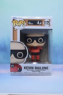 Funko POP TV: The Office - Kevin as Dunder Mifflin Superhero,Multicolor