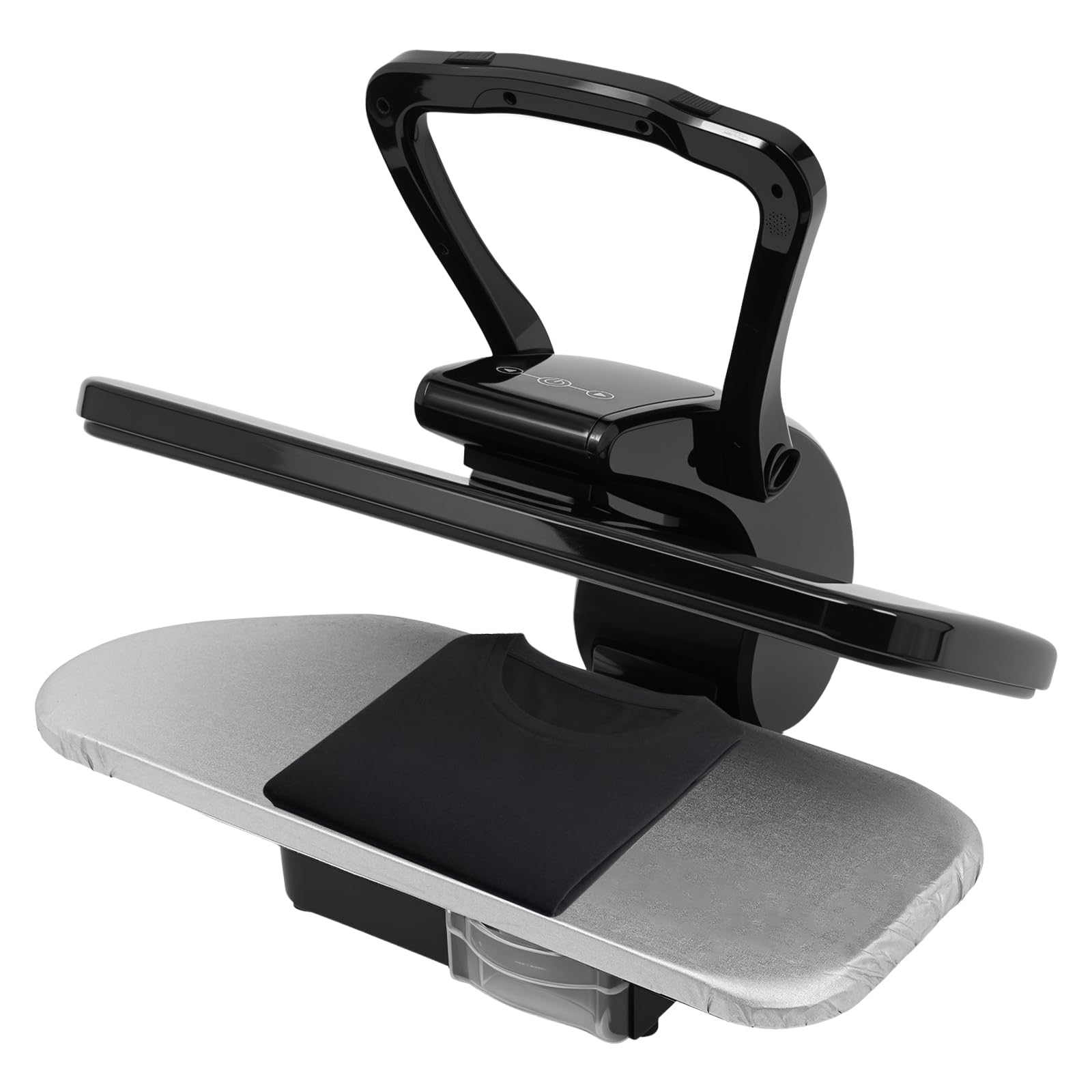 Plancha de vapor 66 cm, protección contra sobrecalentamiento | Prensa de planchado de 2200 W, ajuste de temperatura de 194 – 392 ℉, 5 modos (nailon, seda, lana, algodón, lino)