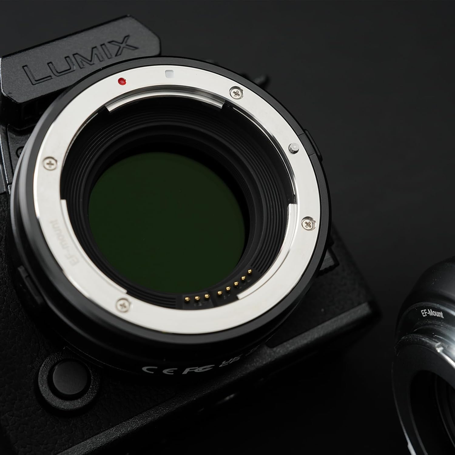 Meike MK-EFTL-C Auto Focus Drop-in Filter Mount Adapter Lens Converter for Canon EF Lenses to L Cameras with Variable ND and UV Filters Such as S1H S1 S5 S1R FP FPL SL SL2