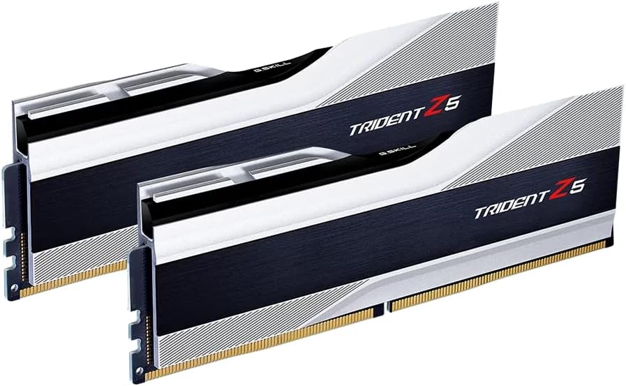 G.SKILL Trident Z5 DDR5 32GB 2x16GB 6000MHz CL30 1.35V XMP 3.0 Sidabrinis