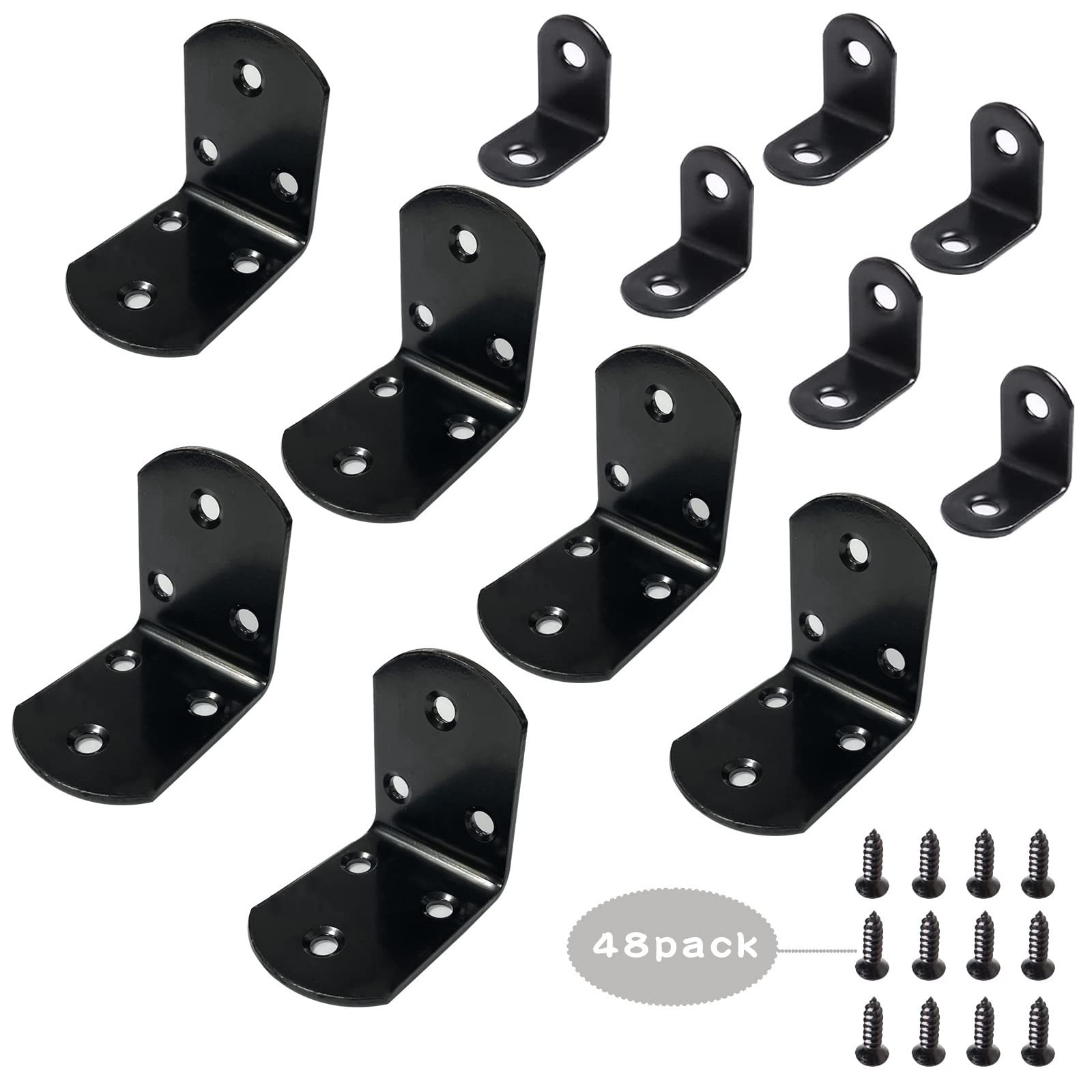 Buy Corner Brackets, 90 Degree Fastener L Shaped Metal Corner Fixing