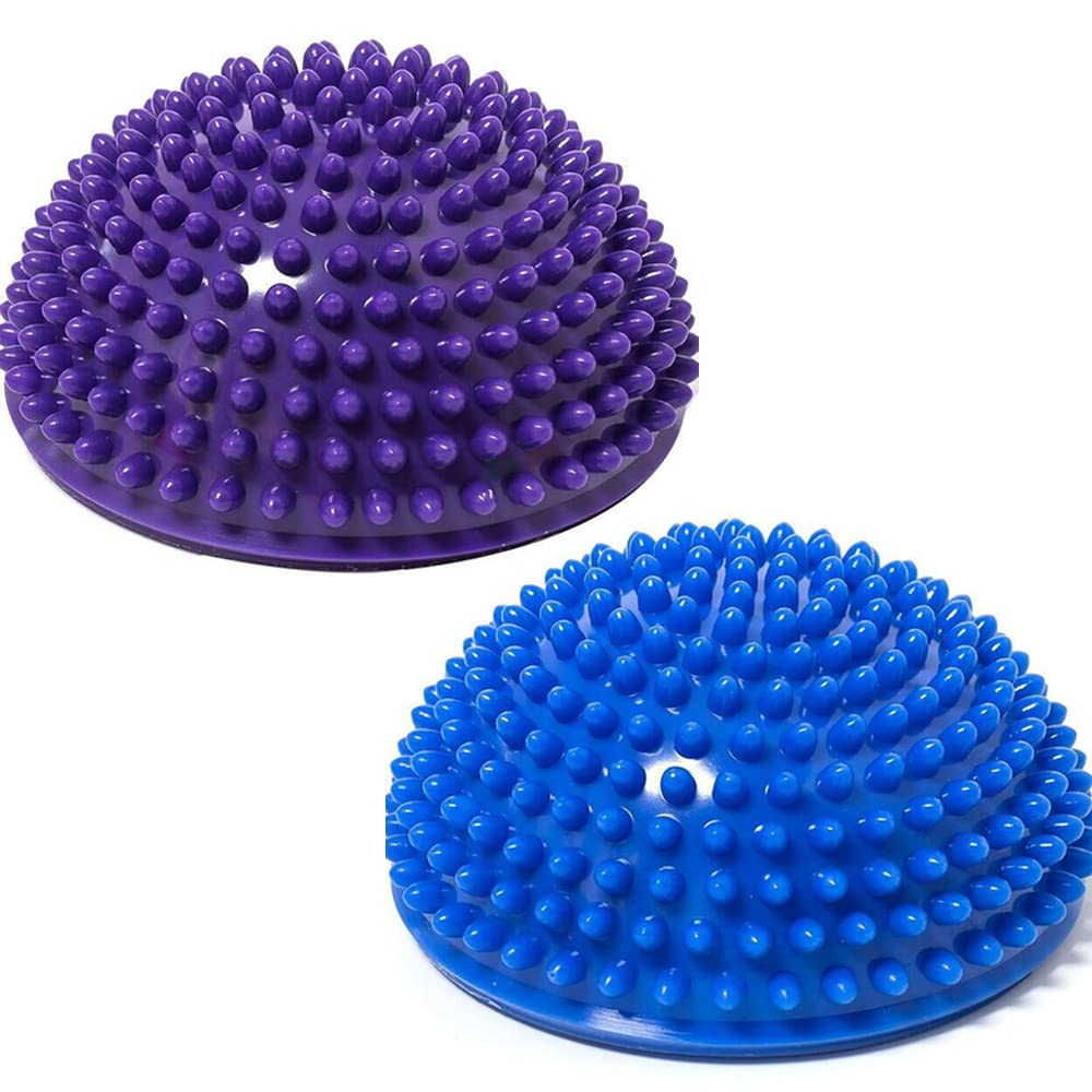 Axinyue 2pcs Balle De Massage Fasciite Plantaire Balle HéRisson,Boule De Massage Boule HéRisson Boules De Massage à Pique,Balle HéRisson Convient Au Massage Du Dos Pour DéTendre Le Corps