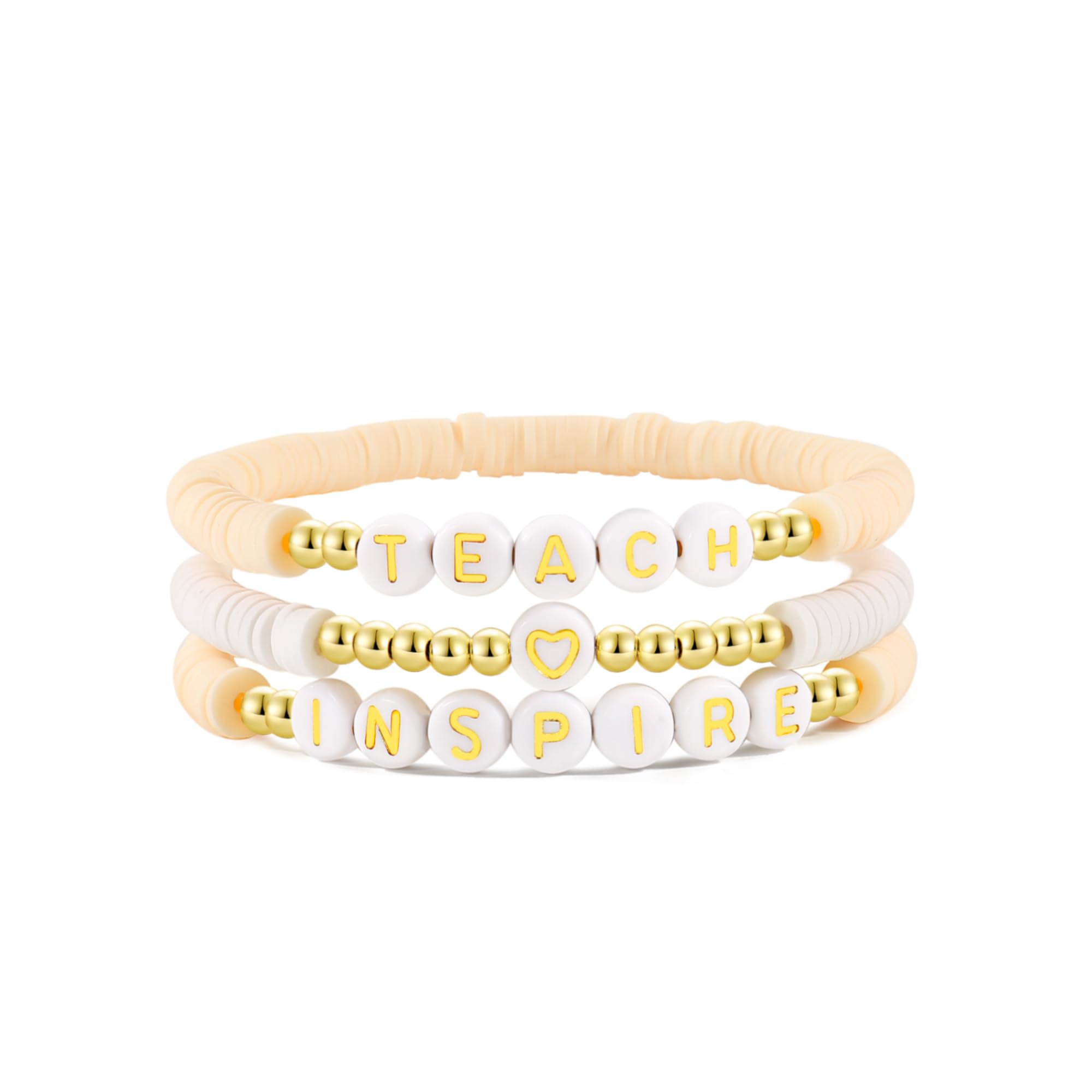 Elegance 11 designs Heishi Beaded Bracelets For Women Polymer Clay Colorful Surfer Stackable Beads Boho Bracelet Summer Beach Jewelry