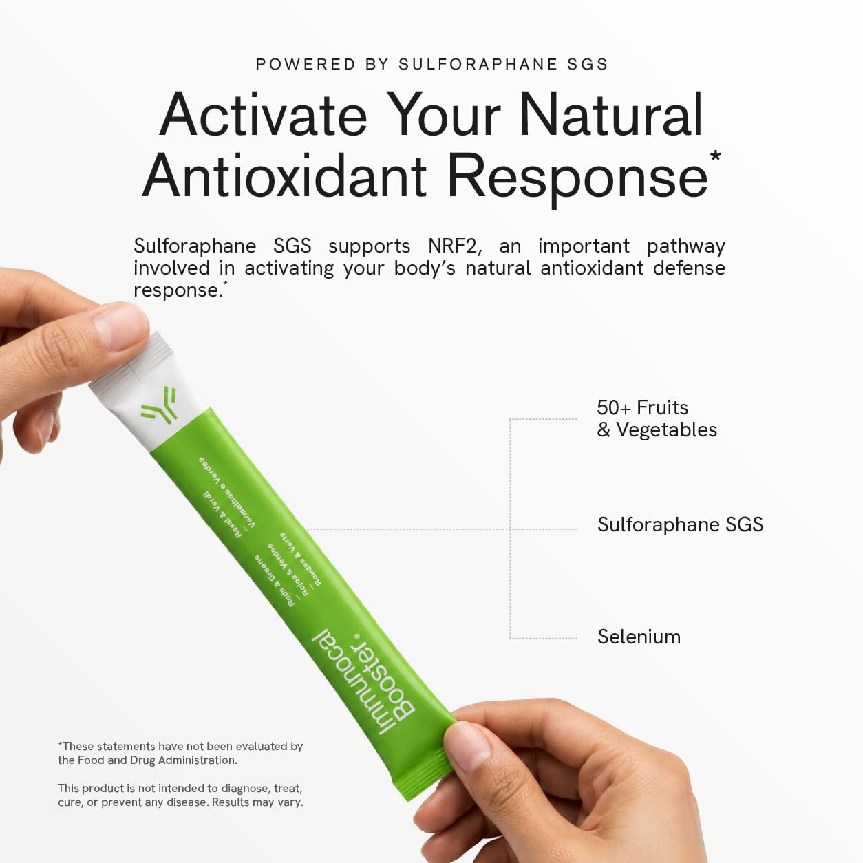 Immunocal Booster – Superfood Antioxidant Blend with 50+ Fruits & Vegetables – Supports Immune Health, Cellular Defense & Daily Wellness (Nrf2) – Sugar-Free, Gluten-Free – 30 Servings — Amazon image 4