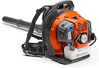 Soprador Costal Husqvarna 345BT 51,7cc a Gasolina Profissional para Limpeza de Folhas, Gramados e Uso Rural
