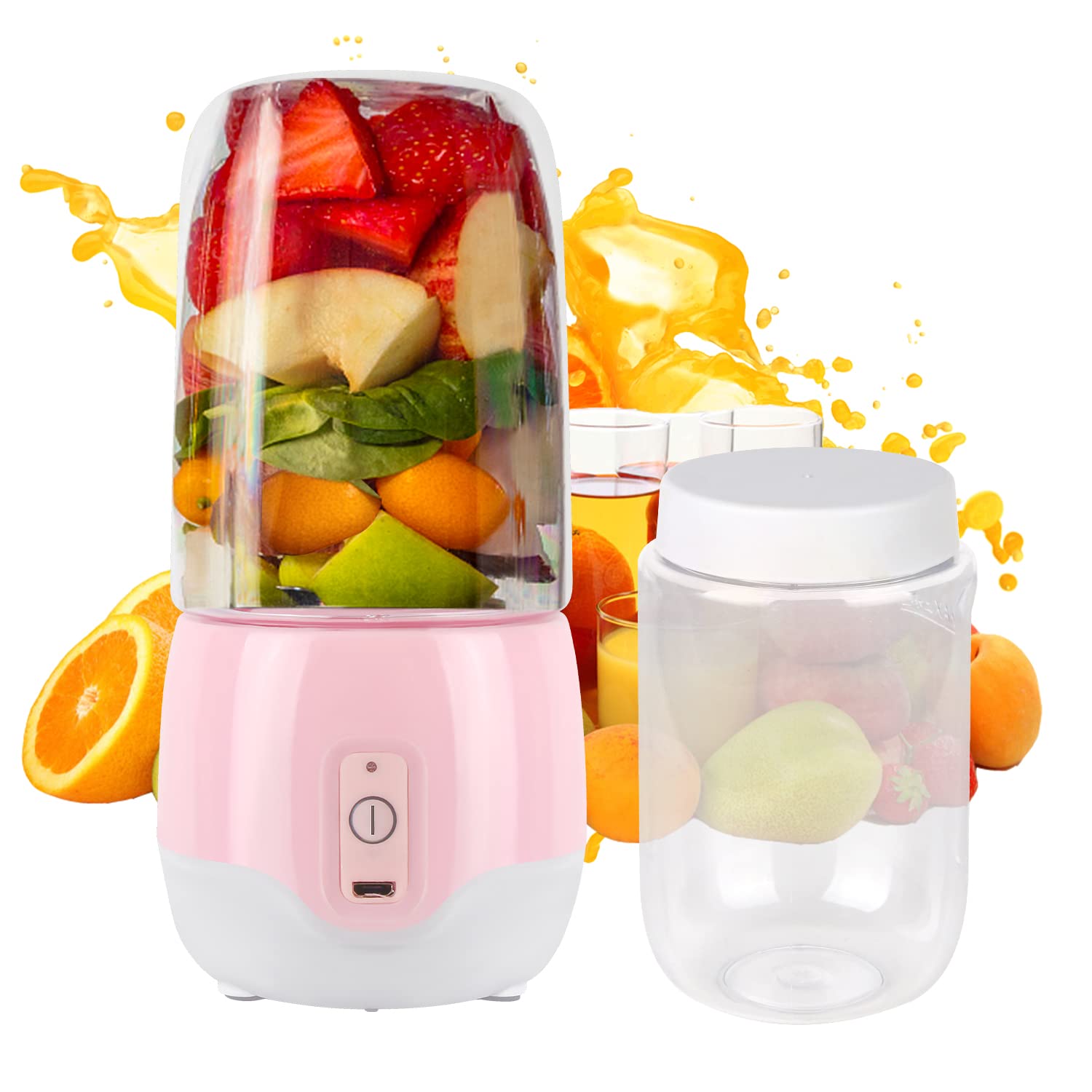 Portable Blender Personal Size Blender for Shakes and Smoothies (10oz)