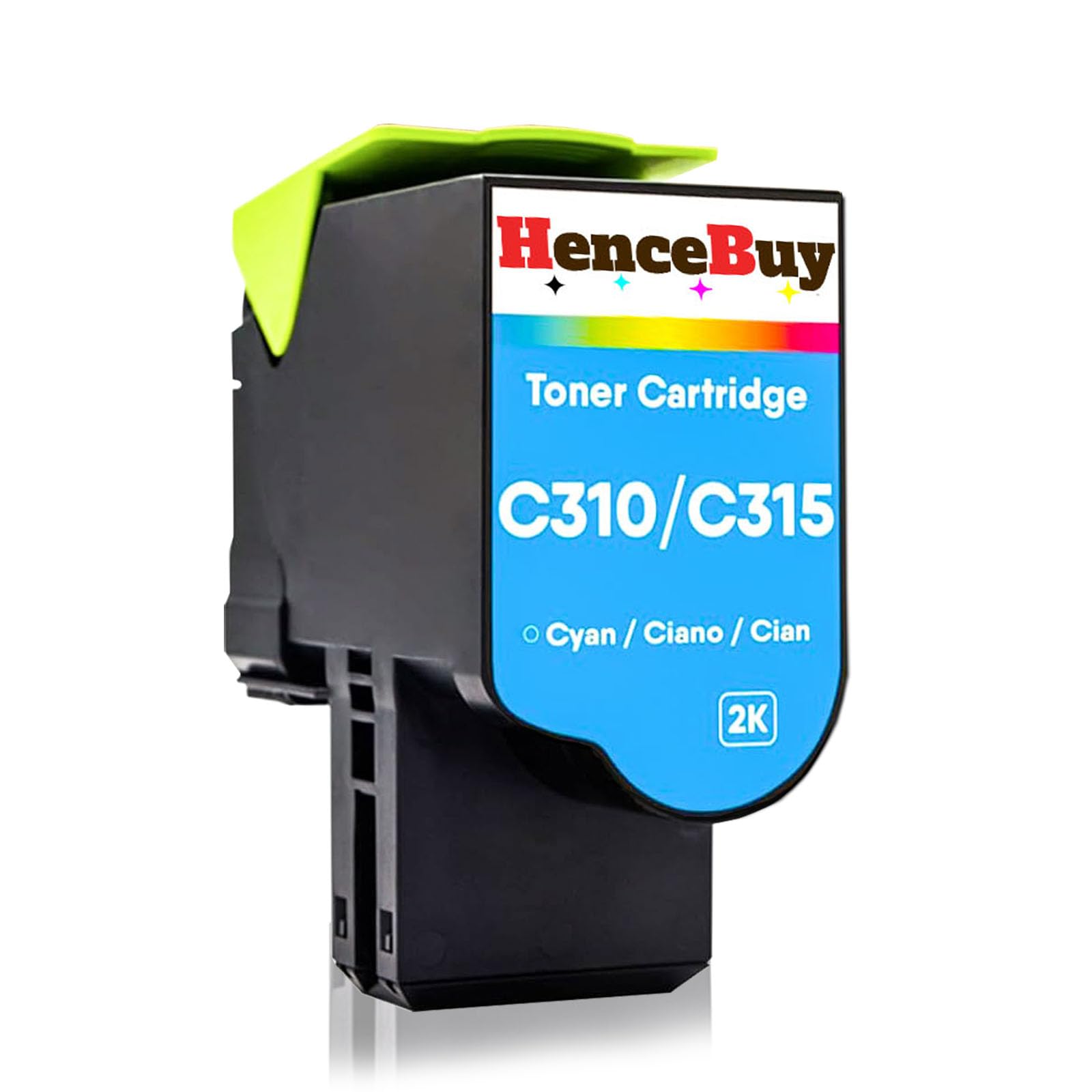 C310 C315 Cyan Toner Cartridge (2000 Pages) for Xerox C310 C315 Series Laser Printers