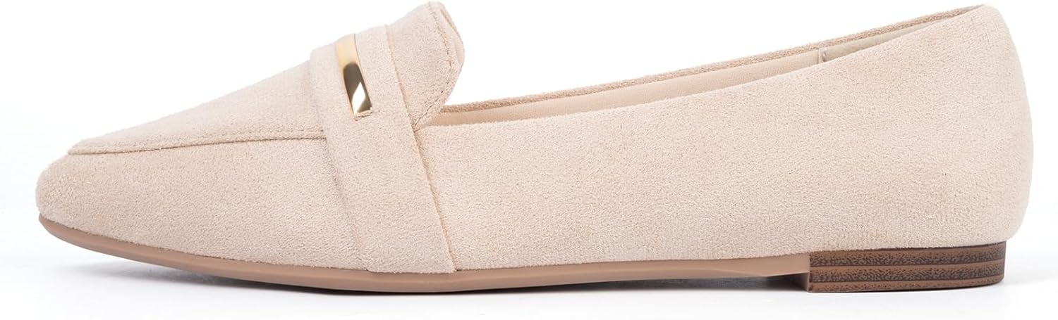 MUSSHOE Flats Shoes Women Pointed Toe Womens Flats Loafers - Image 6