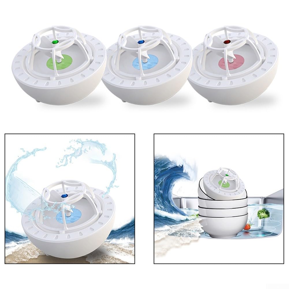 Besttoolifes Lavastoviglie nel lavello, mini lavastoviglie USB per uso domestico, lavastoviglie pigra, multifunzione, lavastoviglie portatile per cucina (verde gioiello)