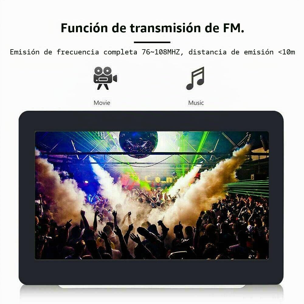 Riloer Navegador GPS portátil para coche, 7 pulgadas para camión, coche, pantalla táctil capacitiva, mapa de alta definición, FM, consola de coche 3D