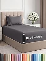 Vista 467 de Extra Deep Pocket Split King Sheets - 5 Piece Breathable & Cooling Bed Sheets - Hotel Luxury Bed Sheet Set - Soft, Wrinkle Free & Comfy - Easily