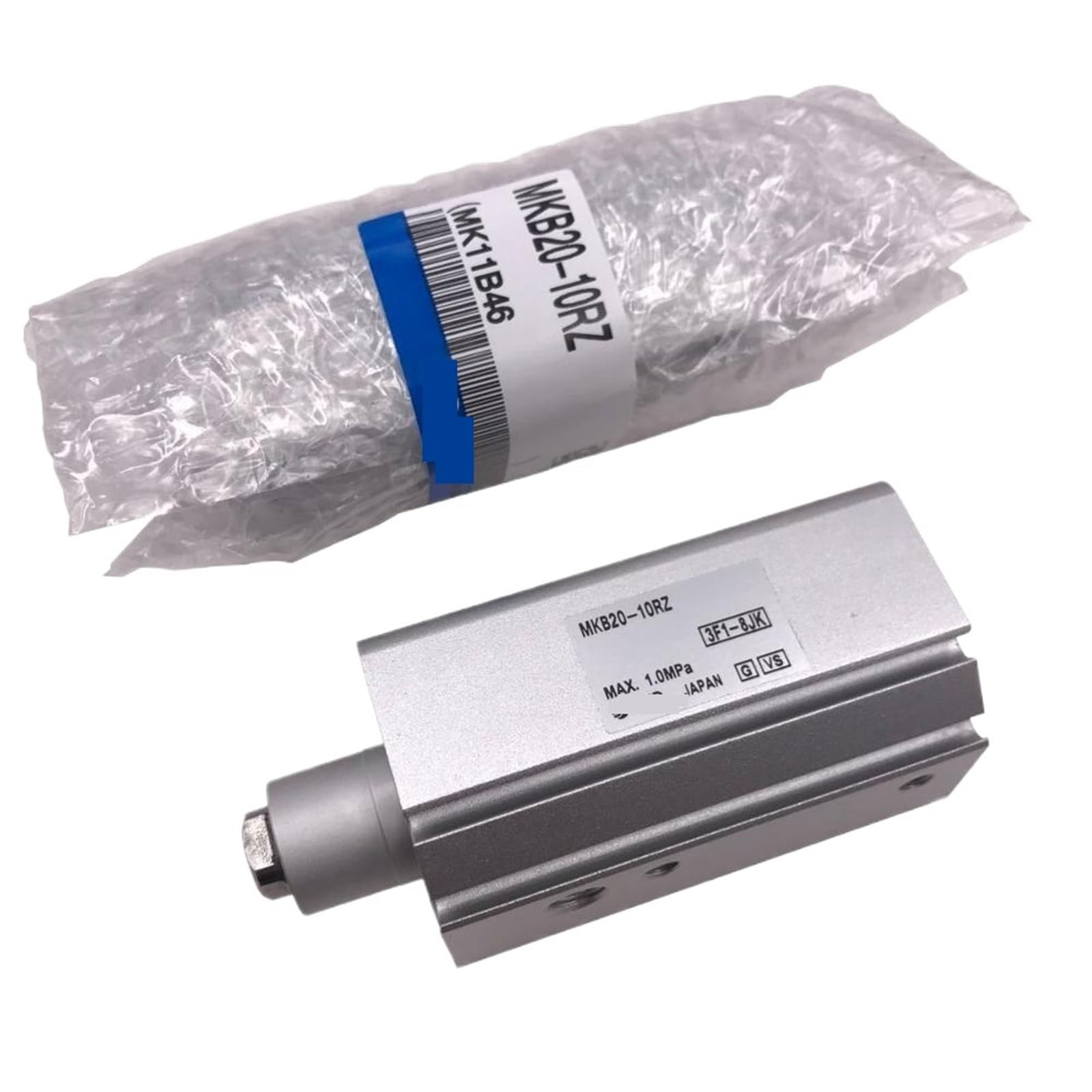 Vérin pneumatique à pince rotative MKB12-10RZ SMC type pour serrage cylindrique précis