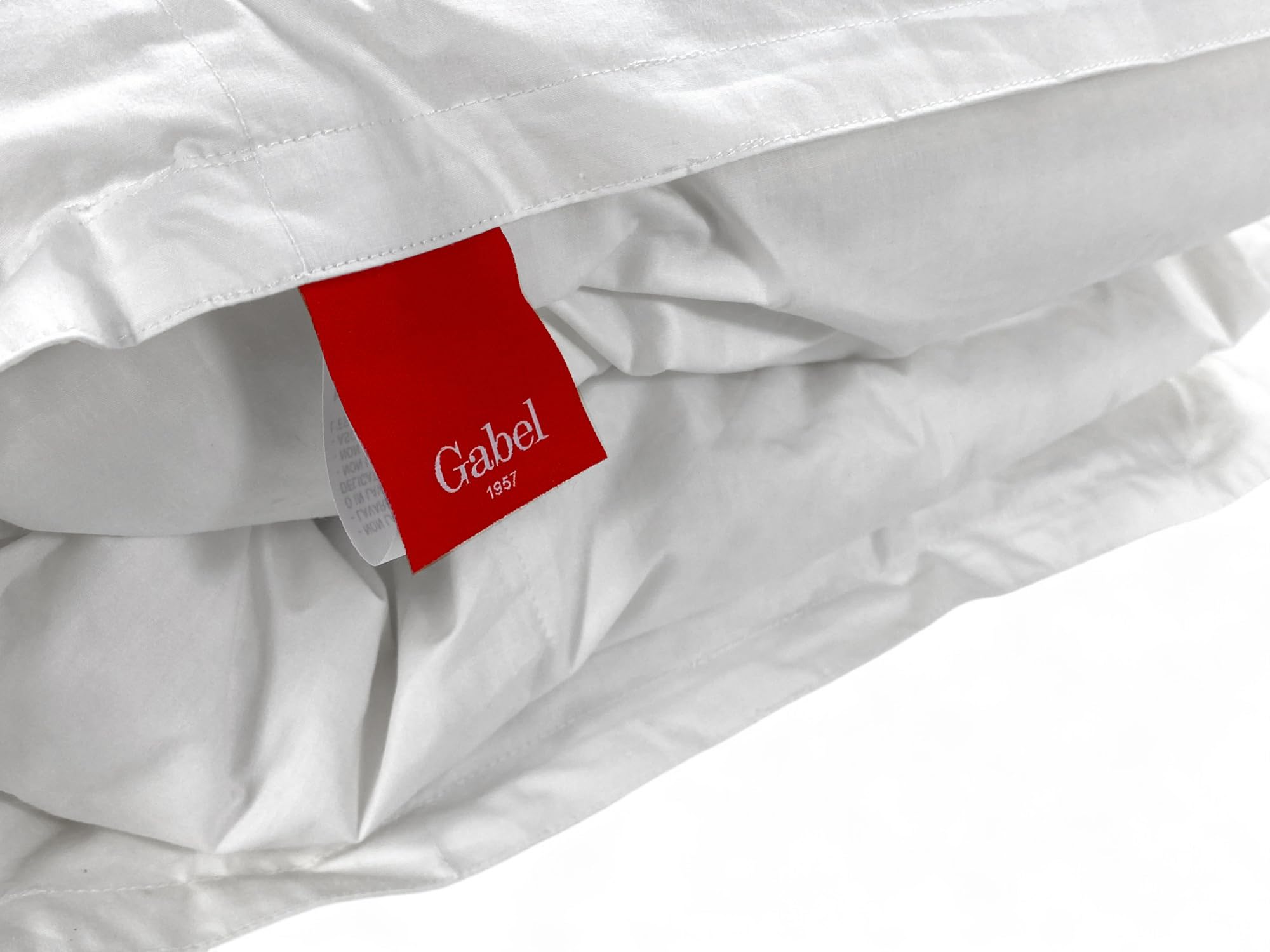 Gabel - Edredón de plumón de ganso para cuna de bebé certificado, 90% plumón blanco, cálido y suave, 80 x 120 cm