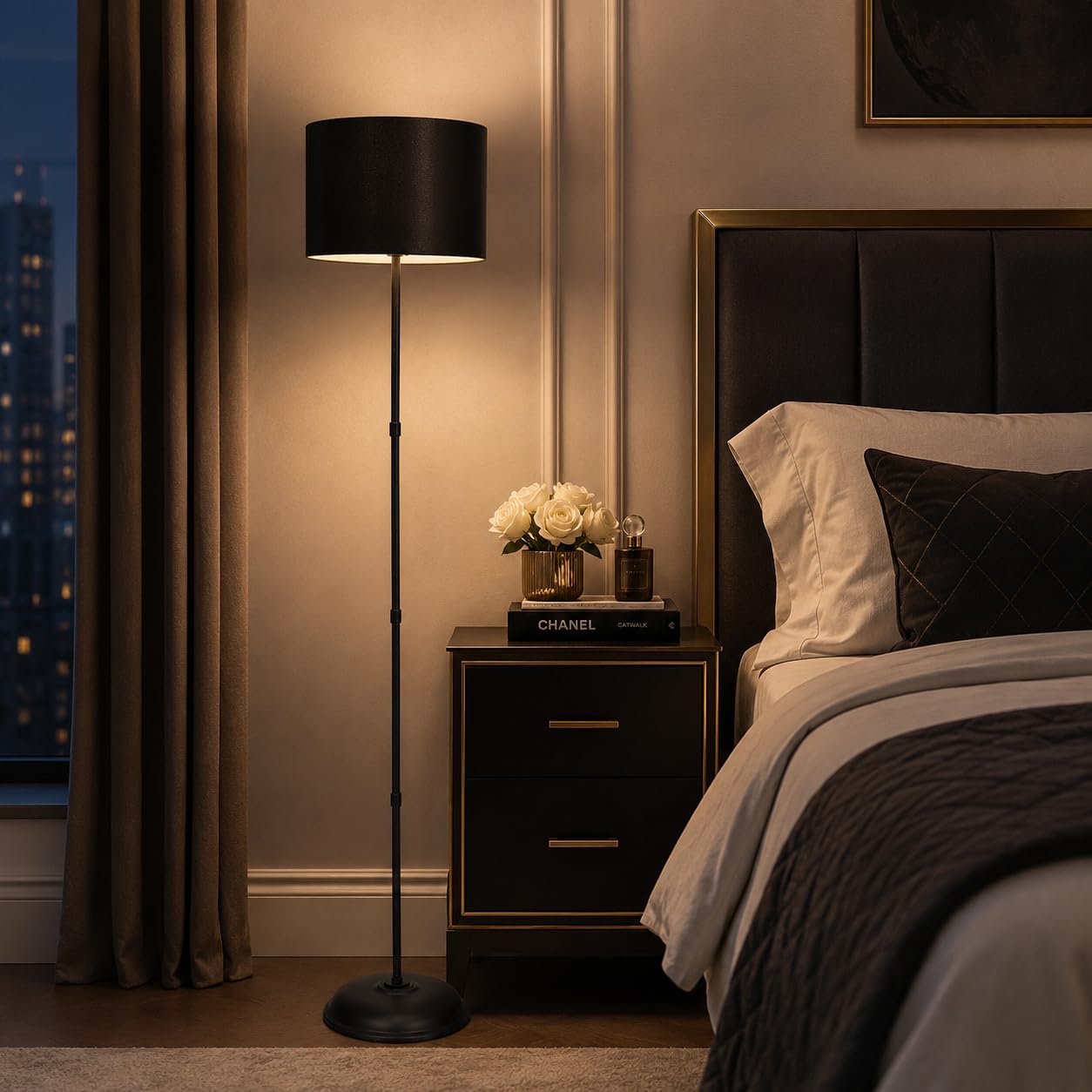 Foldable Metal Floor Lamp - tu casa -3