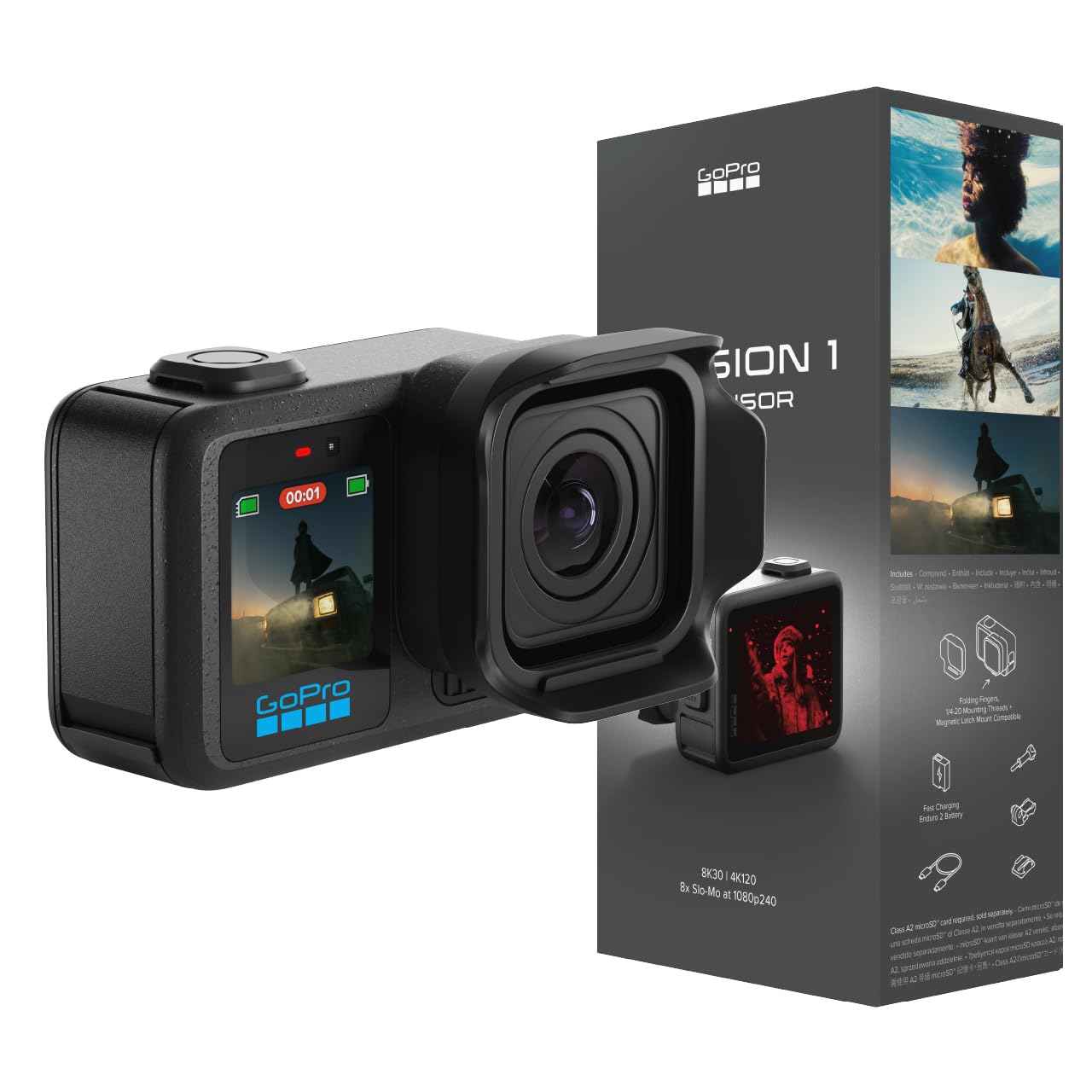 Amazon | GoPro MISSION 1 アクションカメラ シネマカメラ 1インチ