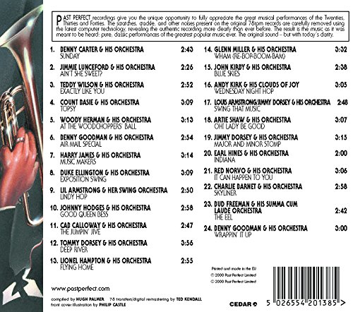 Perfect Swing, Remastered Cd: Best Swing Bands Of The 20S 30S & 40S. Lively Jitterbuggers, Crowded Dance Pavilions, And The Big Bands. Restored By Past Perfect Vintage Music From The Original Recordings #TOP1