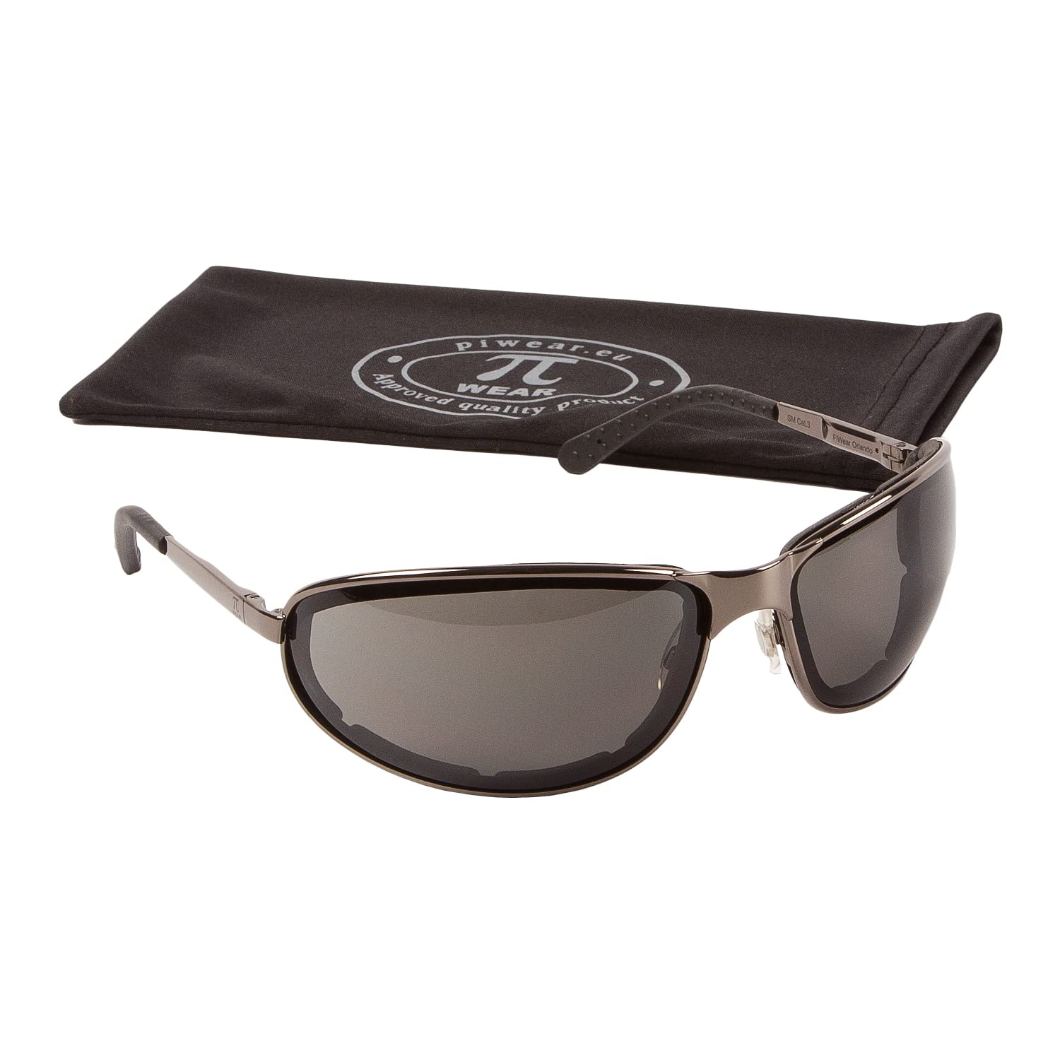 Lunettes de moto Piwear Orlando Gunmetal SM teintées