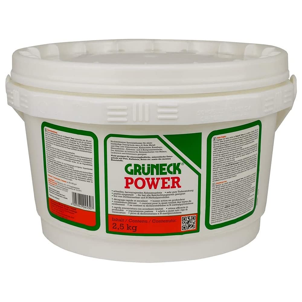 Abbeizer Grüneck Power - 2,5kg, Abbeizmittel, Entlacker, Entschichter