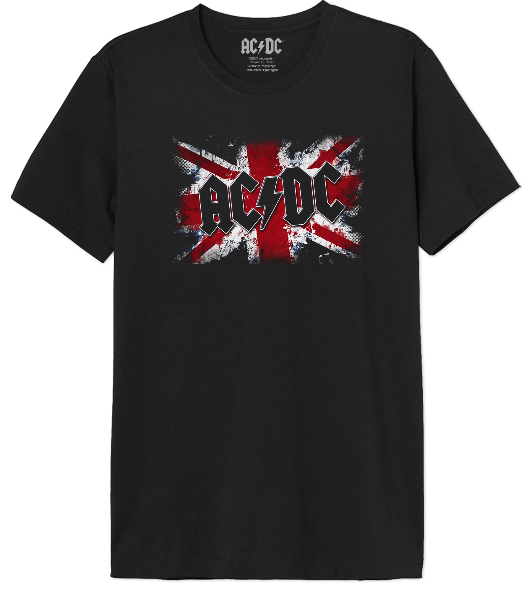AC/DC Meacdcrts036 T-Shirt Homme (Lot de 1) - Les Beatles, Paul McCartney, John Lennon, RIngo Starr, George Harrison AC/DC Meacdcrts036 T-Shirt Homme (Lot de 1)