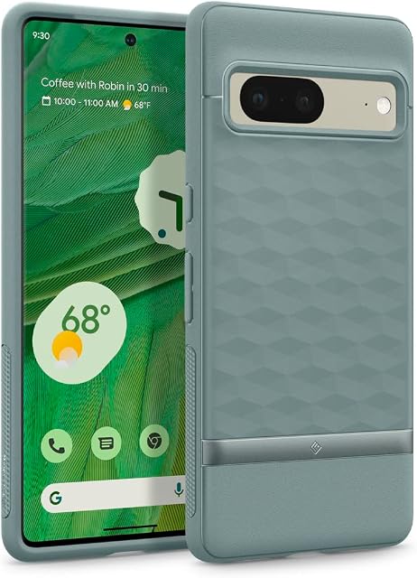 Caseology Parallax Case Compatible with Google Pixel 7 - Sage Green