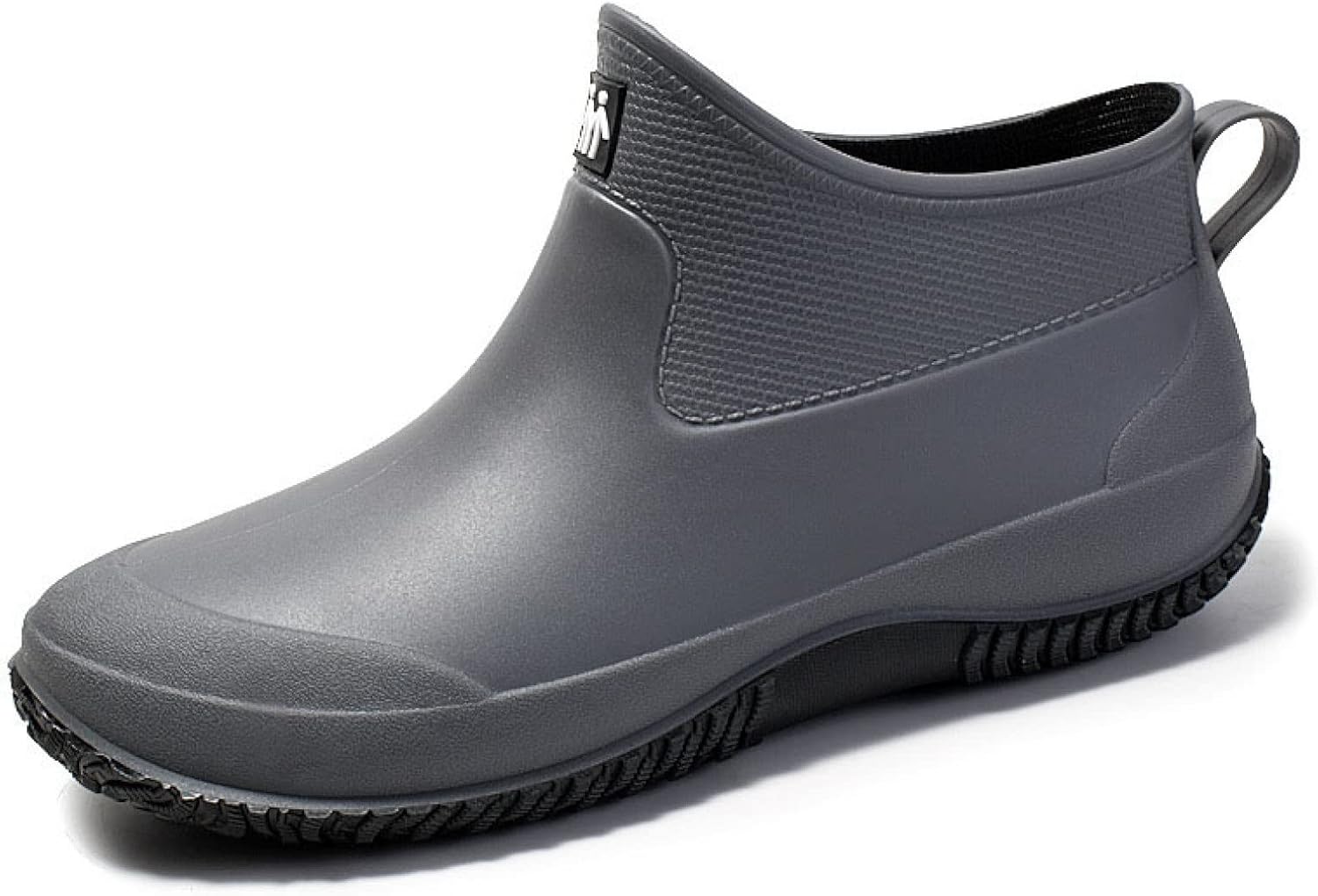 [JUIN] レインブーツ レインシューズ メンズ ブーツ ビジネス 通学 通勤 25.5cm おしゃれ かっこいい 雨対策 グレー