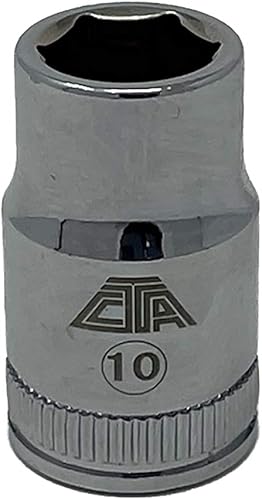 Miniatura 8 de CTA Tools 3805 Juego de llaves de vaso de 0.394 in, 10 piezas, unidades de 1/4" y 3/8"