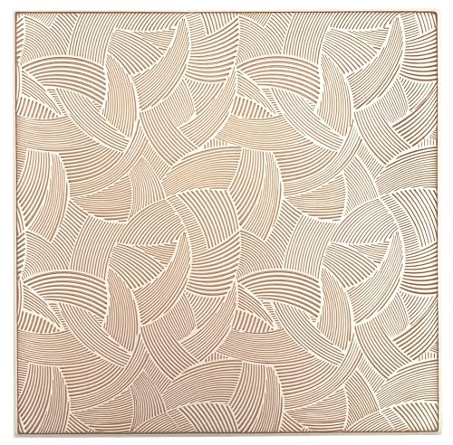 I K H E Malarka 3D Paneele, Polystyrol Paneele, Retro Deckenpaneele, 3D Wandpaneele, Dekoren, Decken - Vintage Wandverkleidung, 3mm dick - 50x50cm / 2m² - 8 Stück (08-zl-100) I K H E Malarka 3D Paneele, Polystyrol Paneele, Retro Deckenpaneele, 3D Wandpaneele, Dekoren, Decken - Vintage Wandverkleidung, 3mm dick - 50x50cm / 2m² - 8 Stück (08-zl-100)