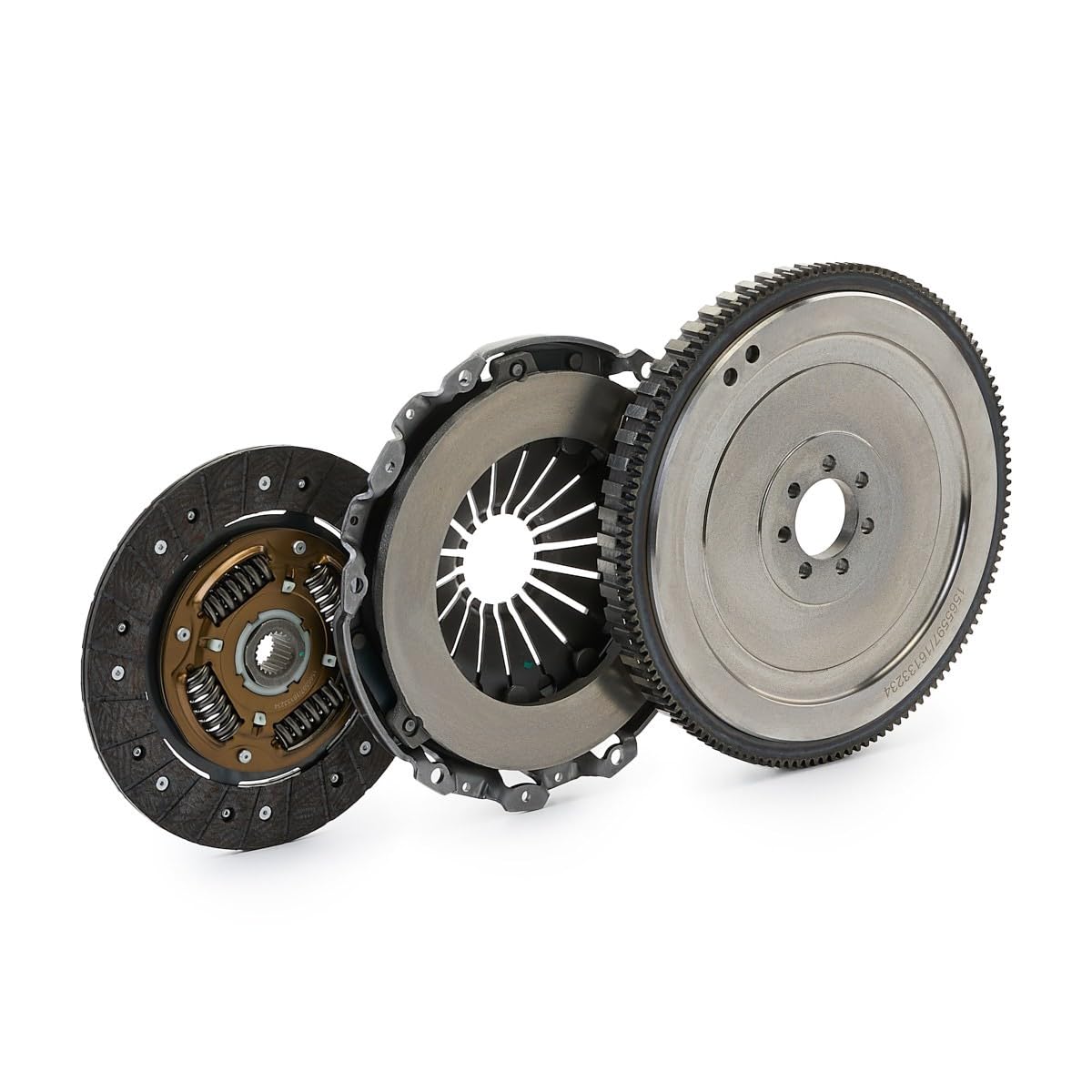 RIDEX 479C3035 Kit de embrague con volante monomasa sin desembrague central con juego de tornillos No se requiere una herramienta especial para montaje Compatible con NISSAN Qashqai II J11, J11