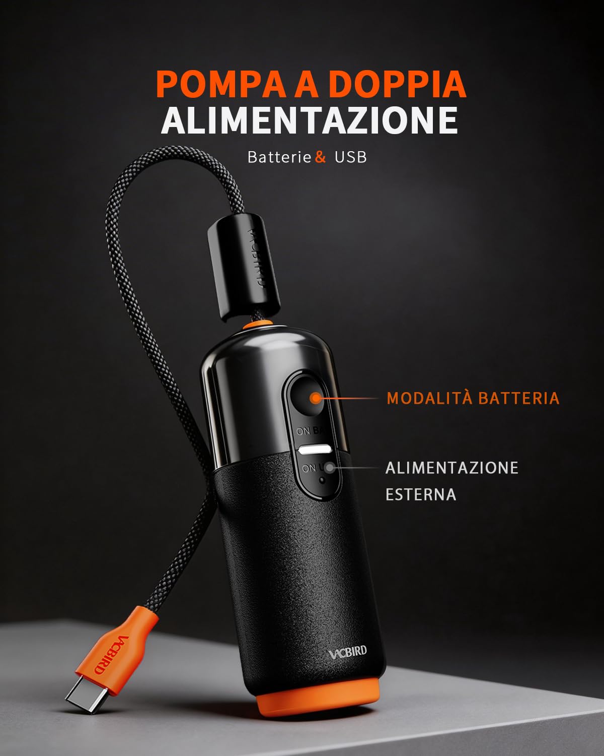 Vacbird 10 Sacchetti Sottovuoto Vestiti Con Pompa a Vuoto Ricaricabile con USB, 5 x 40x54cm, 5 x 47x64cm, Buste Sottovuoto Vestiti Salvaspazio, Ideali per Viaggi e Organizzare Bagagli