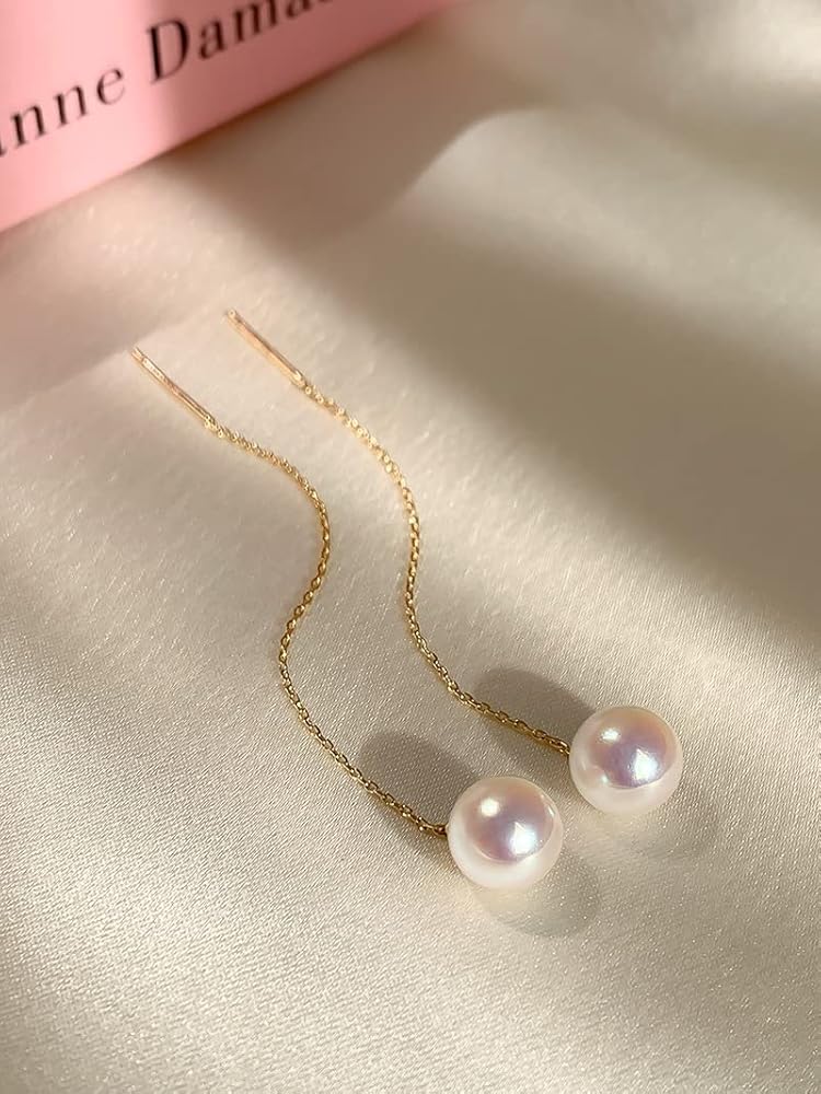 Amazon | VICAKERシンプル デザインイヤリングロングリング