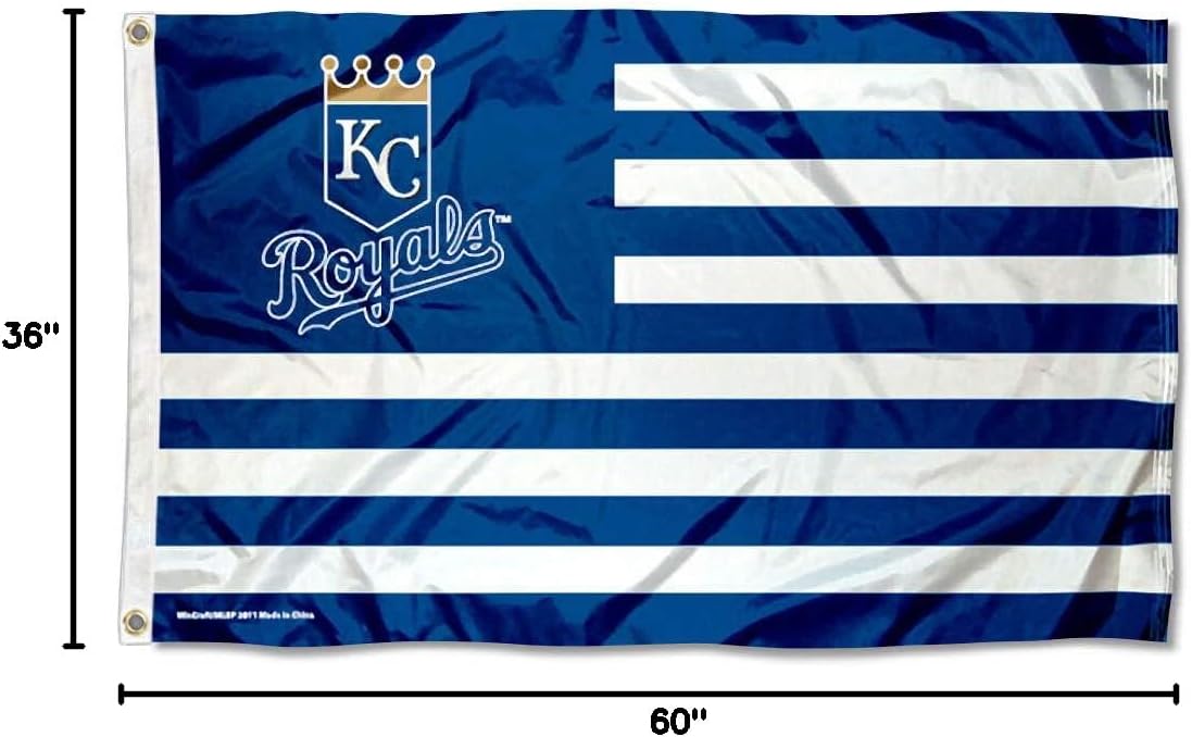 Kansas City Royals Nation Flag 3x5 Banner - Image 9