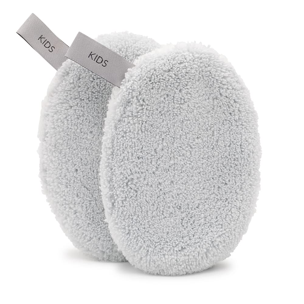 Waschpads für Babys 2er-Set Pastel blue