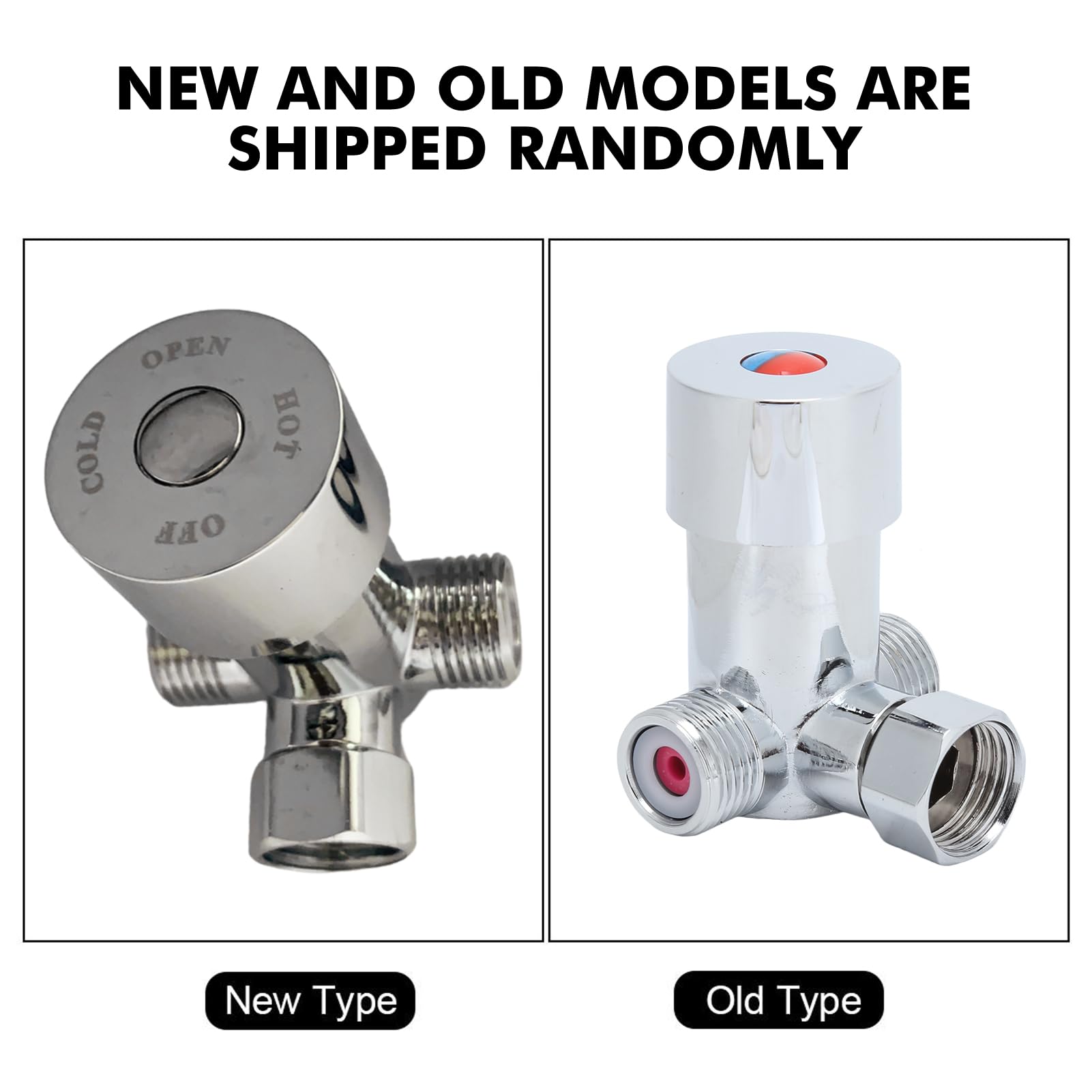 G1/2 Valvola Miscelatrice Acqua Calda Fredda Miscelatore Valvola Di