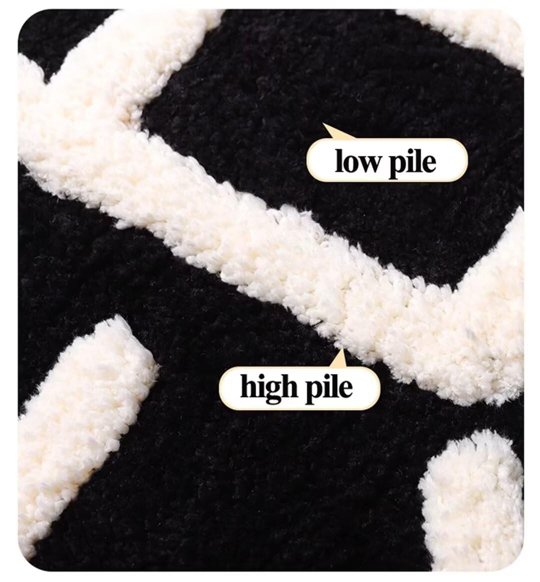 Alfombras de baño con letra ENTER/BATH,alfombra de baño de colores mezclados,alfombra de baño de microfibra antideslizante absorbente de agua,alfombrillas lavables,alfombrilla para puerta de entrada