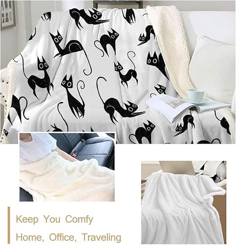 Miniatura 3 de Sleepwish - Mantas y frazadas con diseño de gato