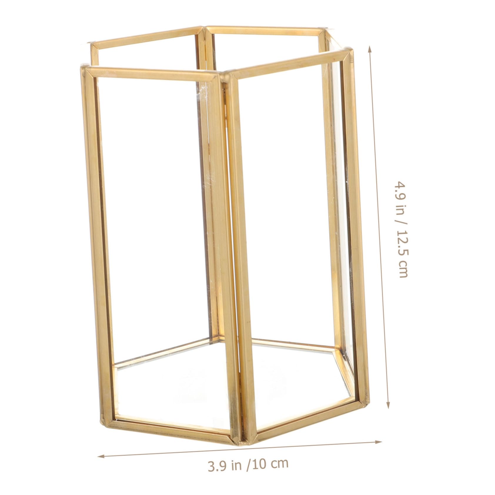 Porta Pennelli Da Trucco in Acrilico Trasparente Organizzatore Di Pennelli Cosmetici Ampia Capacità Da Scrivania Per Uso Domestico e Regalo Elegante