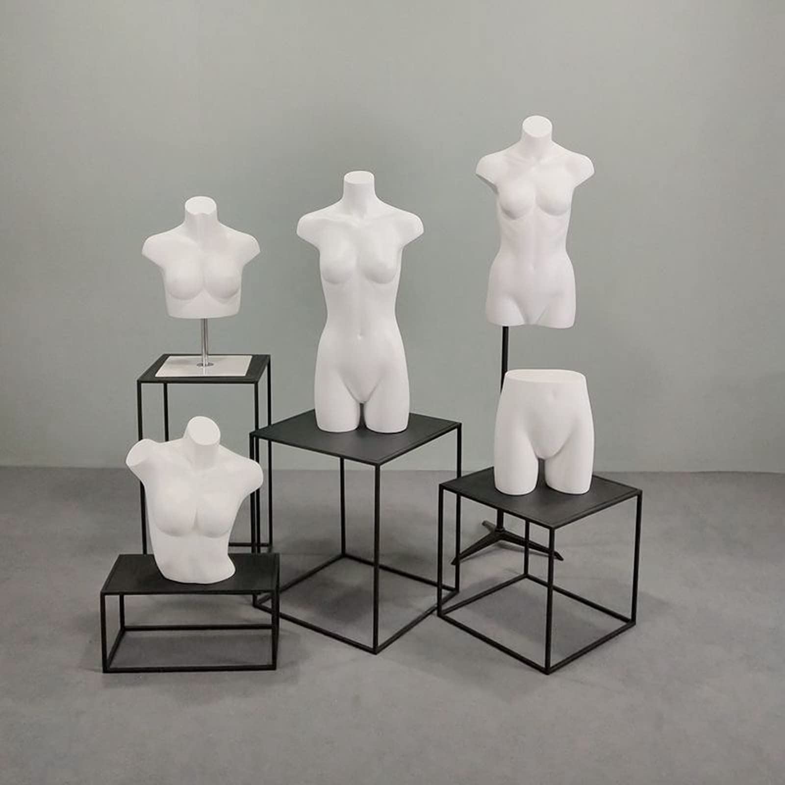 美品 ◾️女性 レディース マネキンボディー / ディスプレイ 撮影 店舗什器 アパレル使用レディース婦人マネキン全身③/トルソー店舗什器