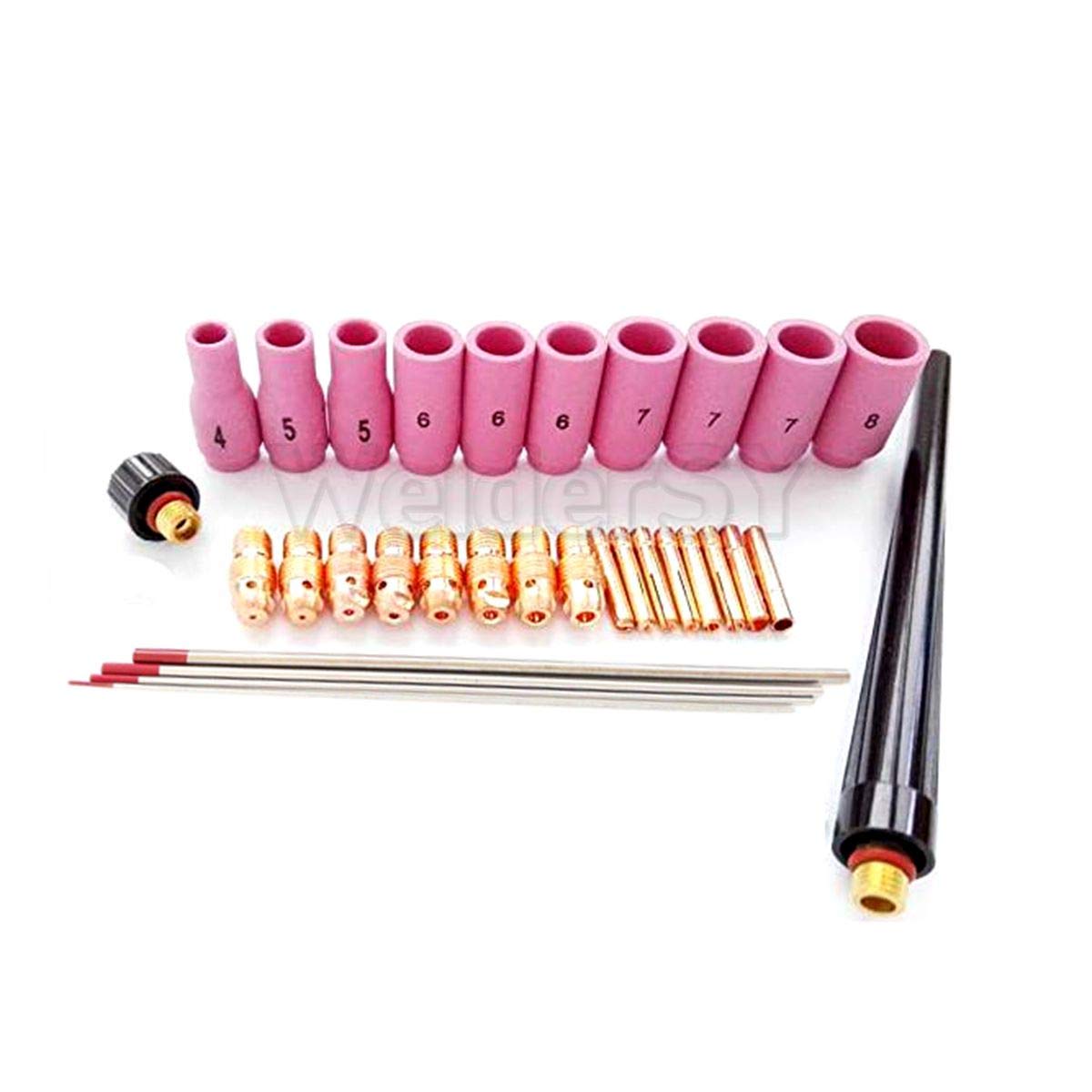WP-9 WP-20 WP-25 Tig Welding Torch Collet/Collet Body/Nozzle