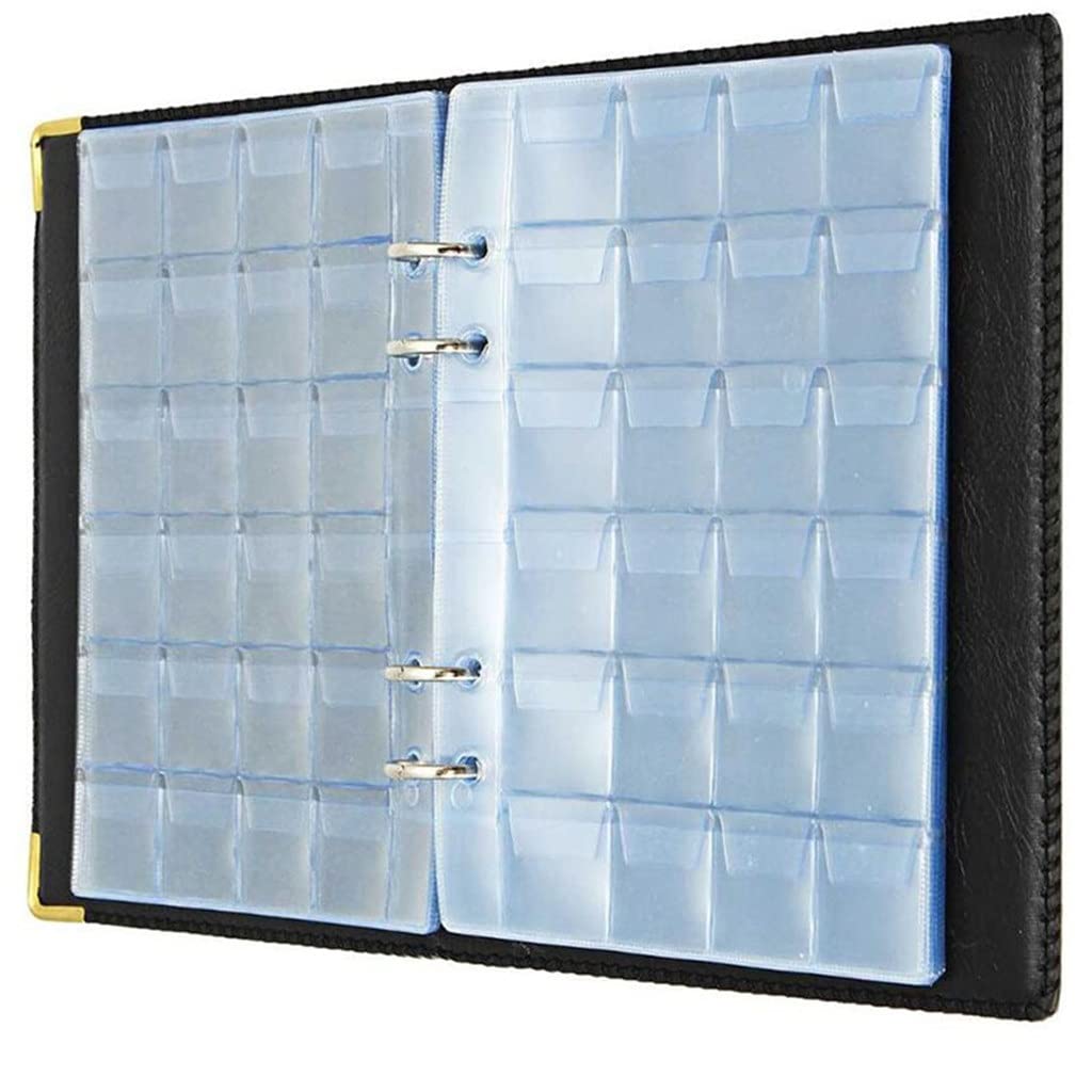 480 조각 동전 보관함 기념 동전 컬렉션 앨범 볼륨 폴더 홀드 미니 페니 동전 보관 가방 (색상: A 사이즈: ONE SIZE) (A  ONE SIZE)-Freehip.co.kr