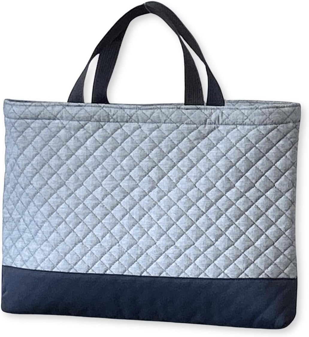 Amazon | [Trendport] レッスンバッグ 切替 ネイビー シンプル A4 B4
