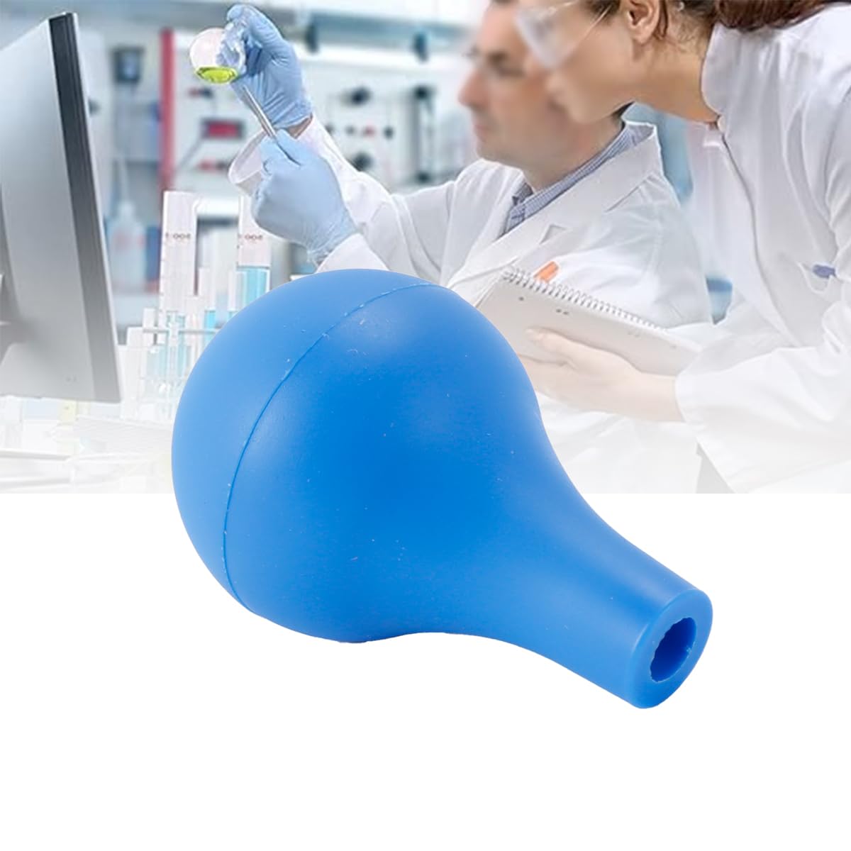 5 Stück Saugbälle aus Naturkautschuk für Laborpipetten, zum Messen von Röhrchen, Tropfern, Flüssigkeitstransfer in chemischen Laboren