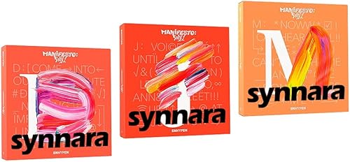 Synnara ENHYPEN - MANIFESTO Álbum de la versión del día 1 ENGENE incluye juego de tarjetas fotográficas Enhypen, calcomanía decorativa (SET Ver.)