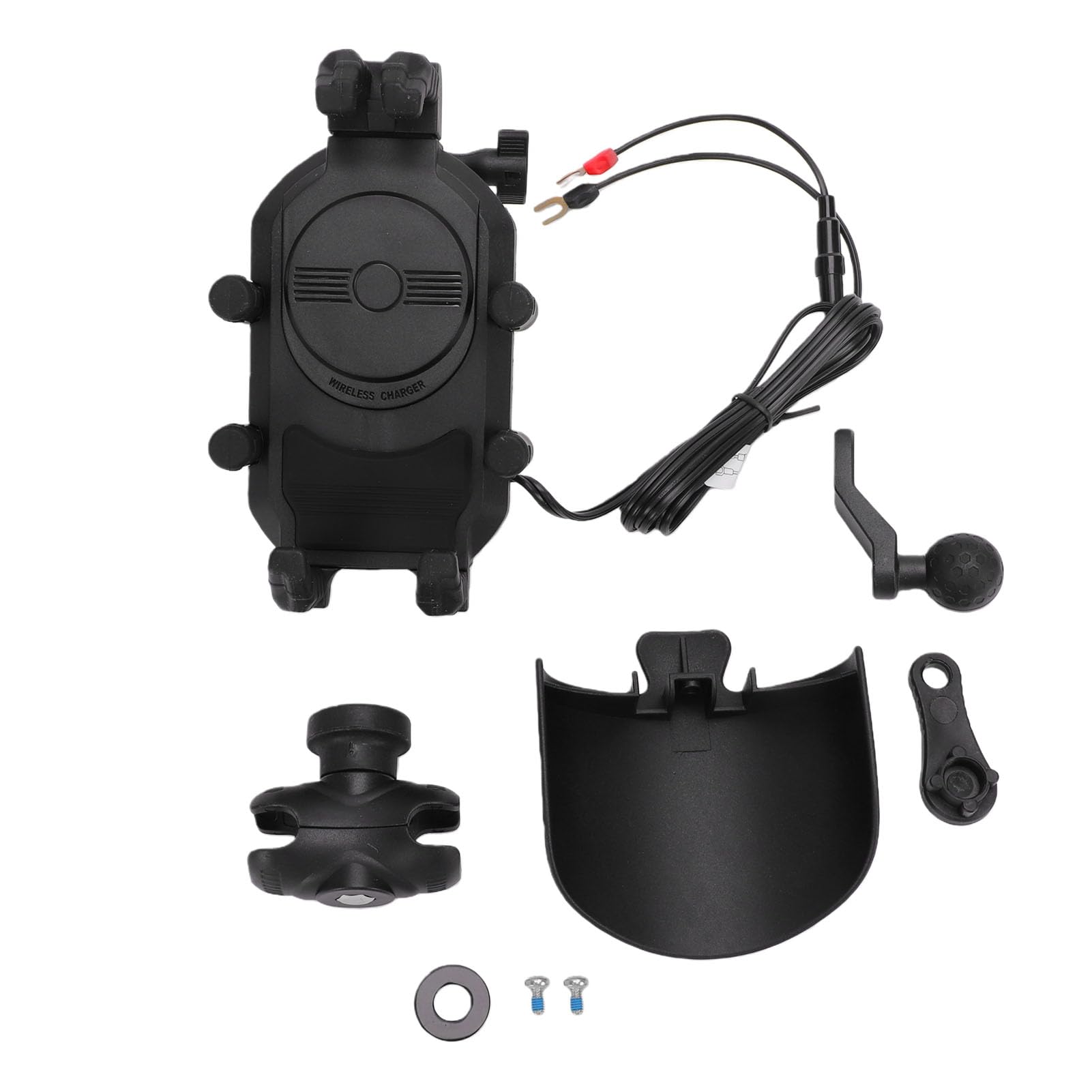 Support Téléphone Moto Charge sans Fil, Support Smartphone Guidon avec