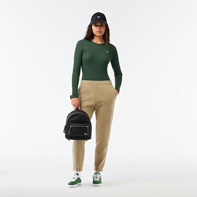 Lacoste NF4372DB, Women's Backpack, Black, One Size EU, Black, One Size